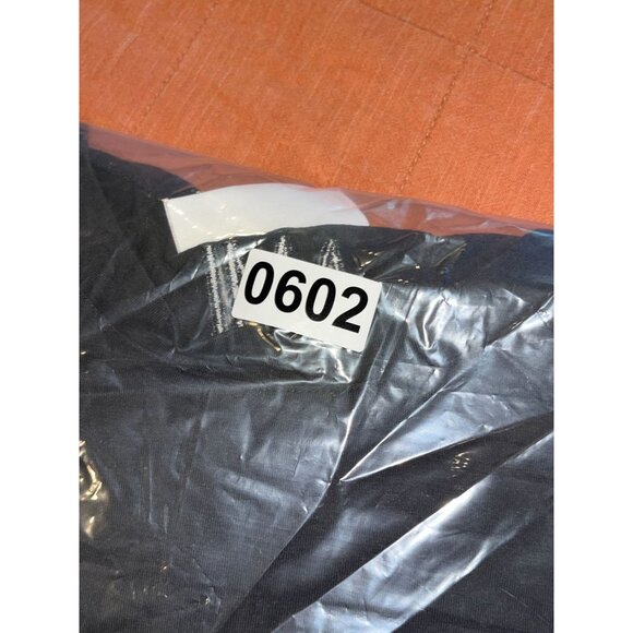 AMI  Black Big Ami Logo Crewneck  T Shirt Men  Black  size  XXL - Picture 6 of 9